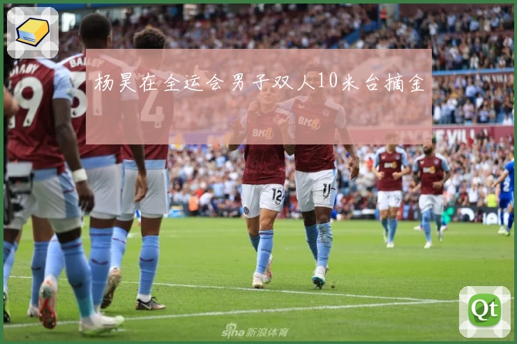 杨昊在全运会男子双人10米台摘金